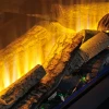Dimplex Vivente 75 electric built-in fireplace with a flame view from one or multiple sides