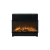 Dimplex Vivente 75 electric built-in fireplace with a flame view from one or multiple sides