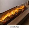 Dimplex Vivente 75 electric built-in fireplace with a flame view from one or multiple sides