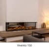 Dimplex Vivente 75 electric built-in fireplace with a flame view from one or multiple sides