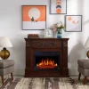 Toscana AF23S Electric Fireplace - Brown