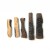 5 Decorative, ceramic wooden logs