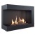 Corner bio fireplace 70 cm (left)