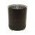 Medium matte black Volcano tabletop fire pit with clean stainless steel design