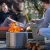 Volcano Extra Large fire pit – 15 kg stainless steel centerpiece for the garden