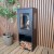 Cheyenne freestanding bioethanol fireplace in wood-burner stove style