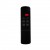 Black built-in electric fireplace without heat - width 75,5 cm