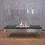 Freestanding bio ethanol burner with glass panels