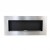 Murus 1200 - Narrow Brushed Steel Wall-mounted Bioethanol Fireplace