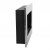 Murus 800 - Narrow Brushed Steel Wall-mounted Bioethanol Fireplace