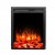 Professional electric fireplace LED 45 for wall mounting
