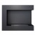 Corner bio fireplace 60 cm (right)