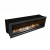 Slimline Firebox 1650 Icon Fires in brushed steel 