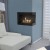 Corner bio fireplace 60 cm (right)