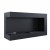 Corner bio fireplace 90 cm (left)