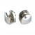 Steel brackets for safety glass