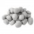 24 Grey ceramic pebbles
