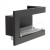 Right-facing Corner Bio Fireplace For Installation 65 cm