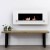 White Monima Duo bioethanol fireplace from Nordlys Denmark