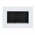 Murus 800 - Narrow Glossy White Wall-mounted Bioethanol Fireplace