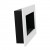 Murus 800 - Narrow Glossy White Wall-mounted Bioethanol Fireplace