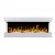Norfolk Electric Fireplace for Wall in White