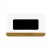 Cora Uno White wall-mounted bioethanol fireplace from Nordlys Denmark