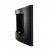 Retra Trio black wall mounted bioethanol fireplace from Nordlys Denmark