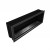 Slimline Firebox 1650 Icon Fires in brushed steel 