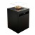 Planika Square Outdoor gas fireplace for LPG gas canister