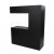 Black Room Divider Bio Fireplace