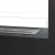 Black Room Divider Bio Fireplace