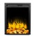 Professional electric fireplace LED 45 for wall mounting