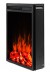 Professional electric fireplace LED 45 for wall mounting