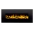Aflamo Albion 128 cm black wall-mounted electric fireplace