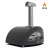 Moderno 5 Pizze Grey - Wood Fueled Pizza Oven