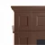 ArtiFlame Linz brown 2-in-1 electric fireplace with LED mood lighting effect