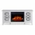 Artiflame Odessa AF23S Electric Fireplace in White 