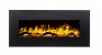 Avon Black Wall Electric Fireplace