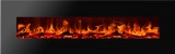 Avon Black Wall Electric Fireplace