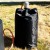 Gas bottle protection cover made of PVC