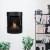 Oregon - Wall-mounted bioethanol wood-burner style fireplace