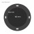Toronto Black two-sided ceiling mounted bioethanol fireplace
