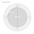 Toronto White - 2-sided ceiling mounted bioethanol fireplace
