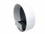 Delaware White - Round wallmounted bioethanol fireplace