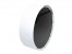 Delaware White - Round wallmounted bioethanol fireplace