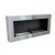Large Steel Fireplace for Wall Mounting