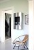 Uniquely designed bio ethanol wall fireplace with a glass window panel
