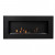 Murus 1200 - Narrow Black Wall-mounted Bioethanol Fireplace