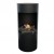 Montgomery Black open free-standing bioethanol fireplace in wood stove design